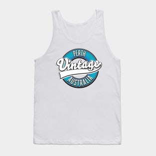 Perth Australia vintage logo Tank Top